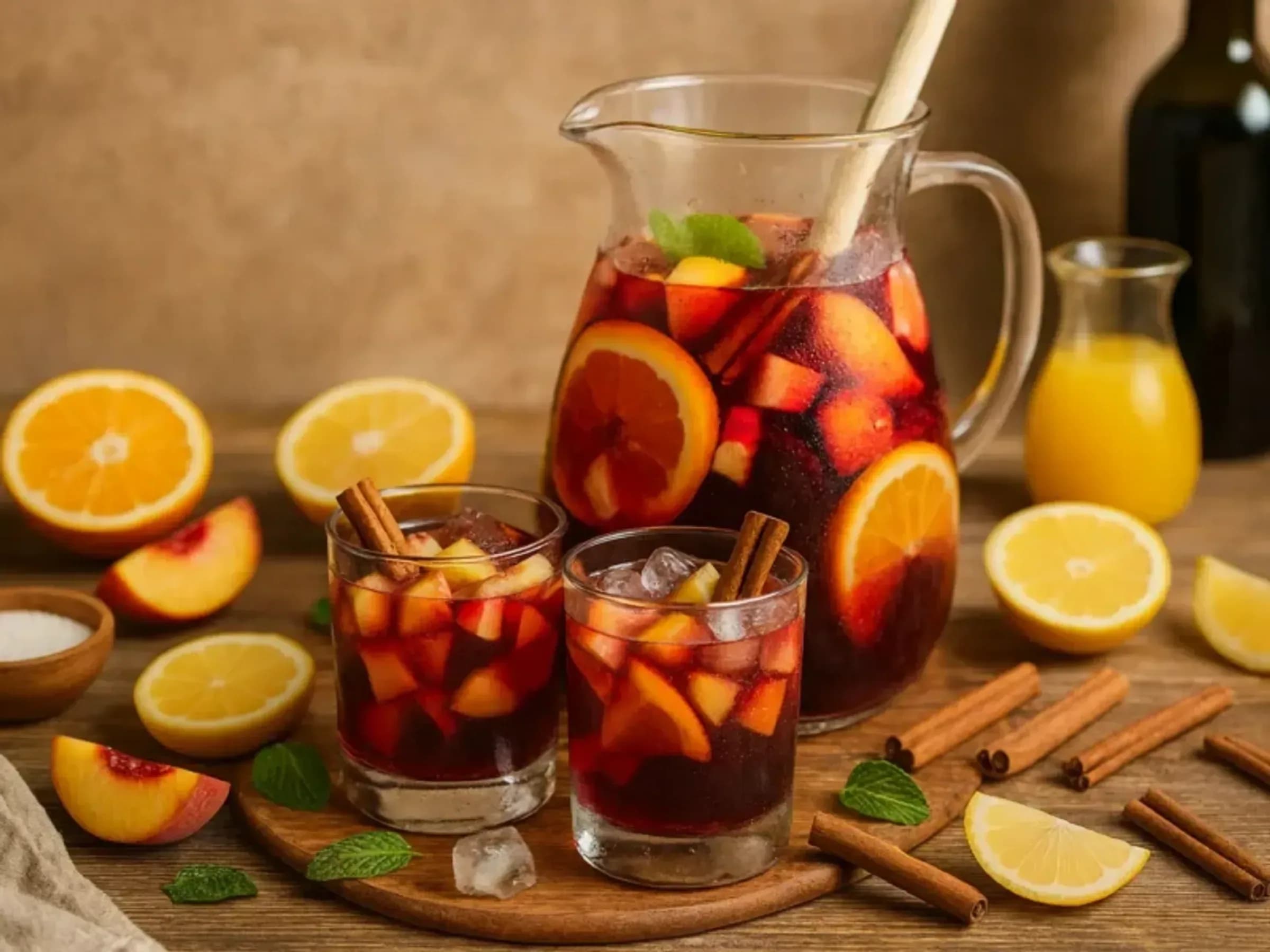 Klassische Spanische Sangria