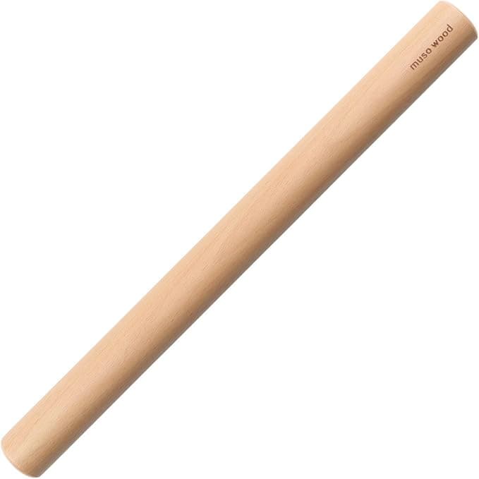Muso Wood Nudelholz aus Buchenholz, 40 cm