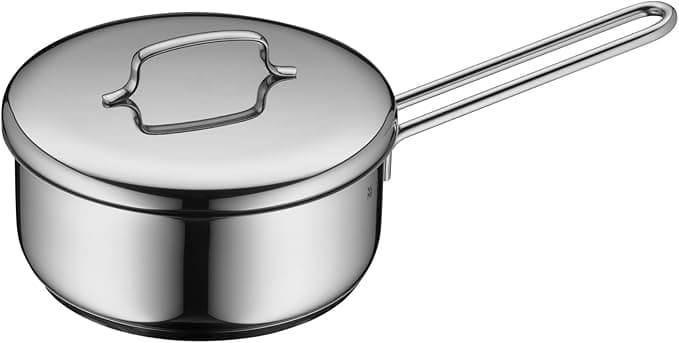 WMF Mini Stielkasserolle, 16 cm, 1,2 l, Cromargan Edelstahl