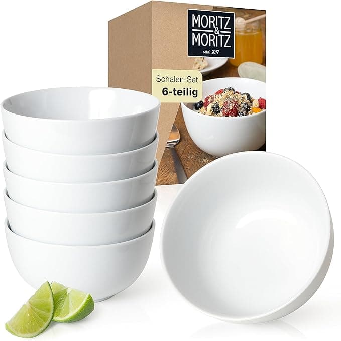 Moritz & Moritz Suppenschalen, 6er-Set, 500 ml