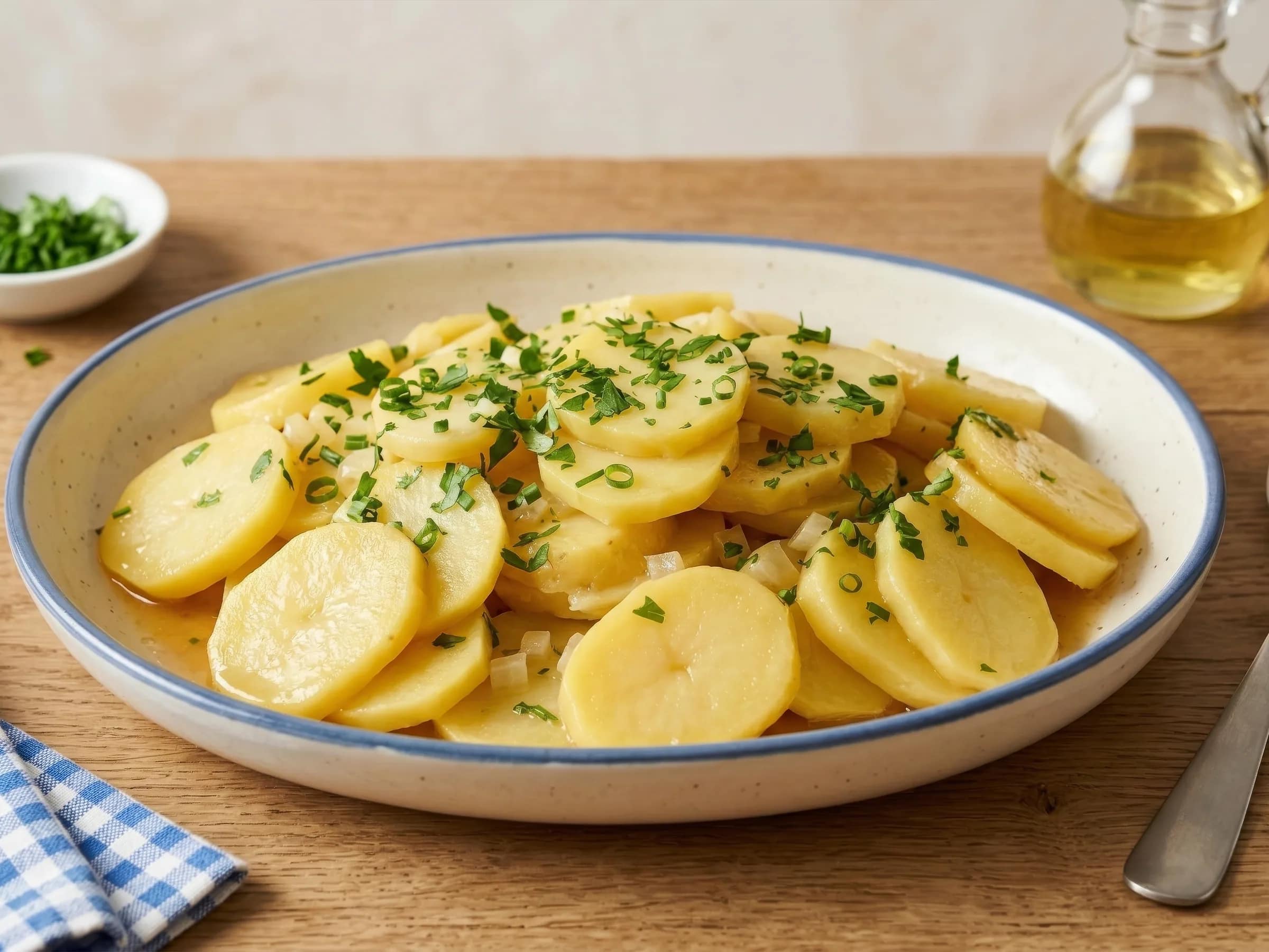 Bayerischer Kartoffelsalat ohne Mayo