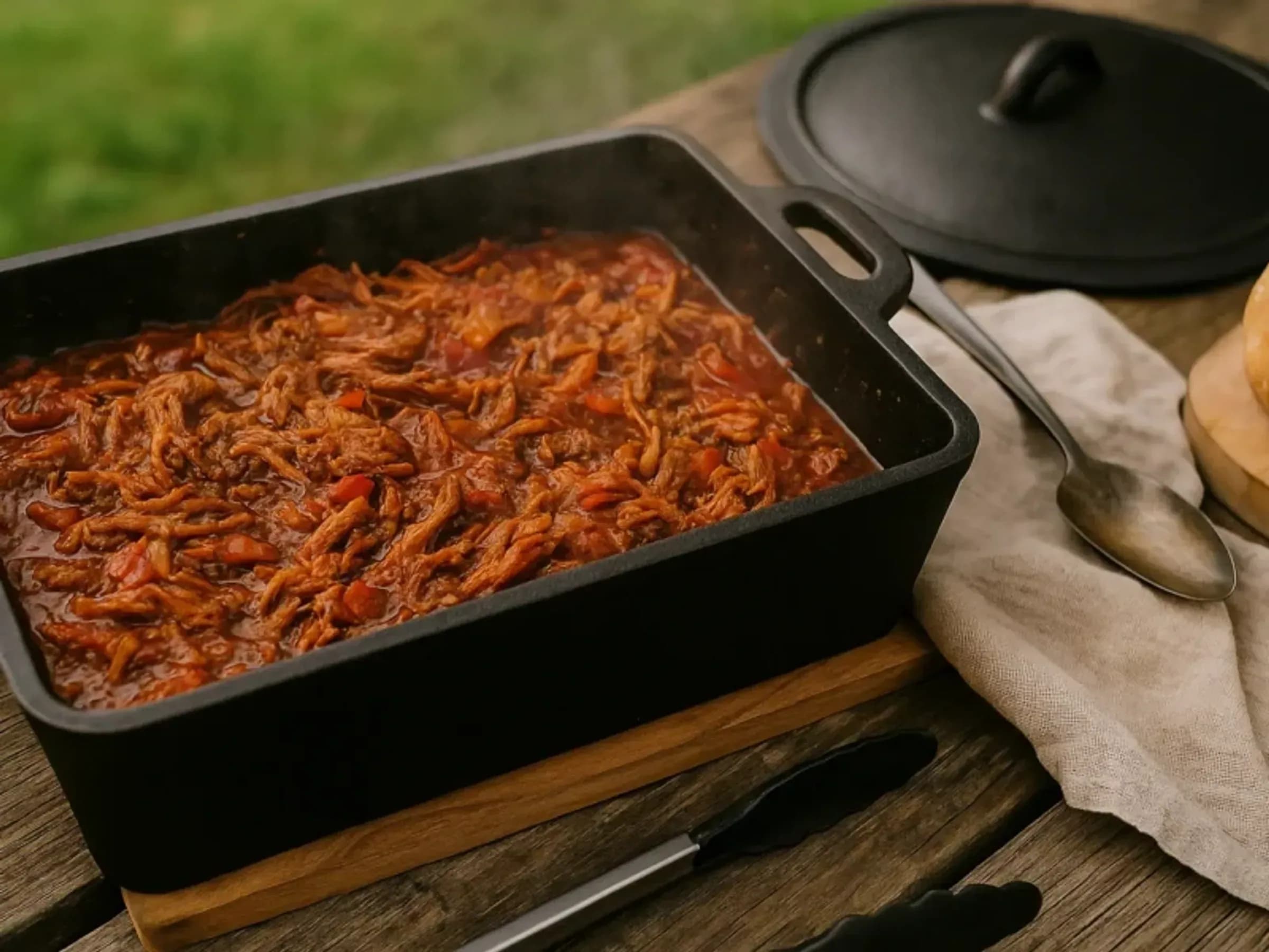 Colafleisch aus dem Dutch Oven