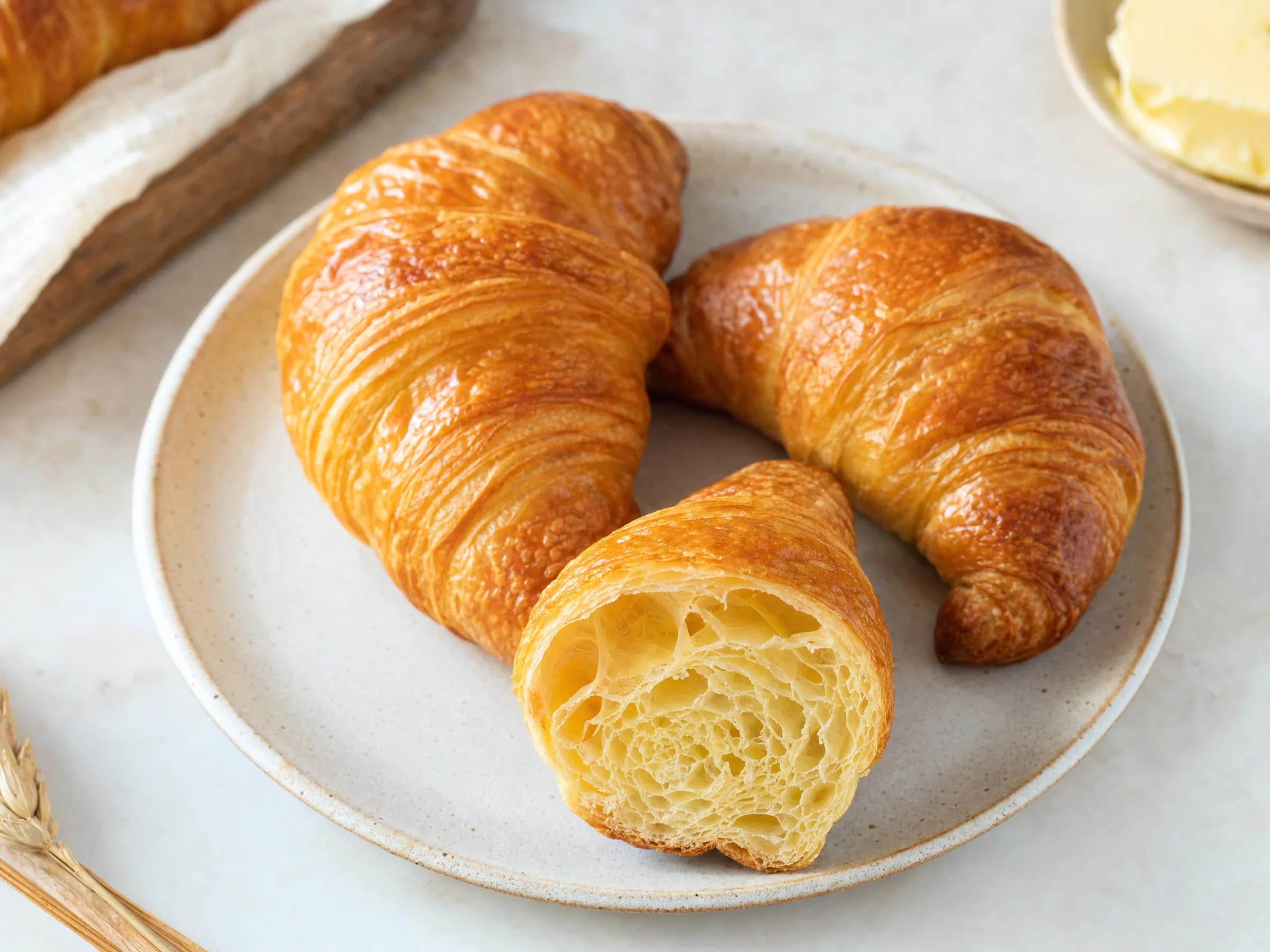 Buttercroissants selber machen – blättrig und luftig
