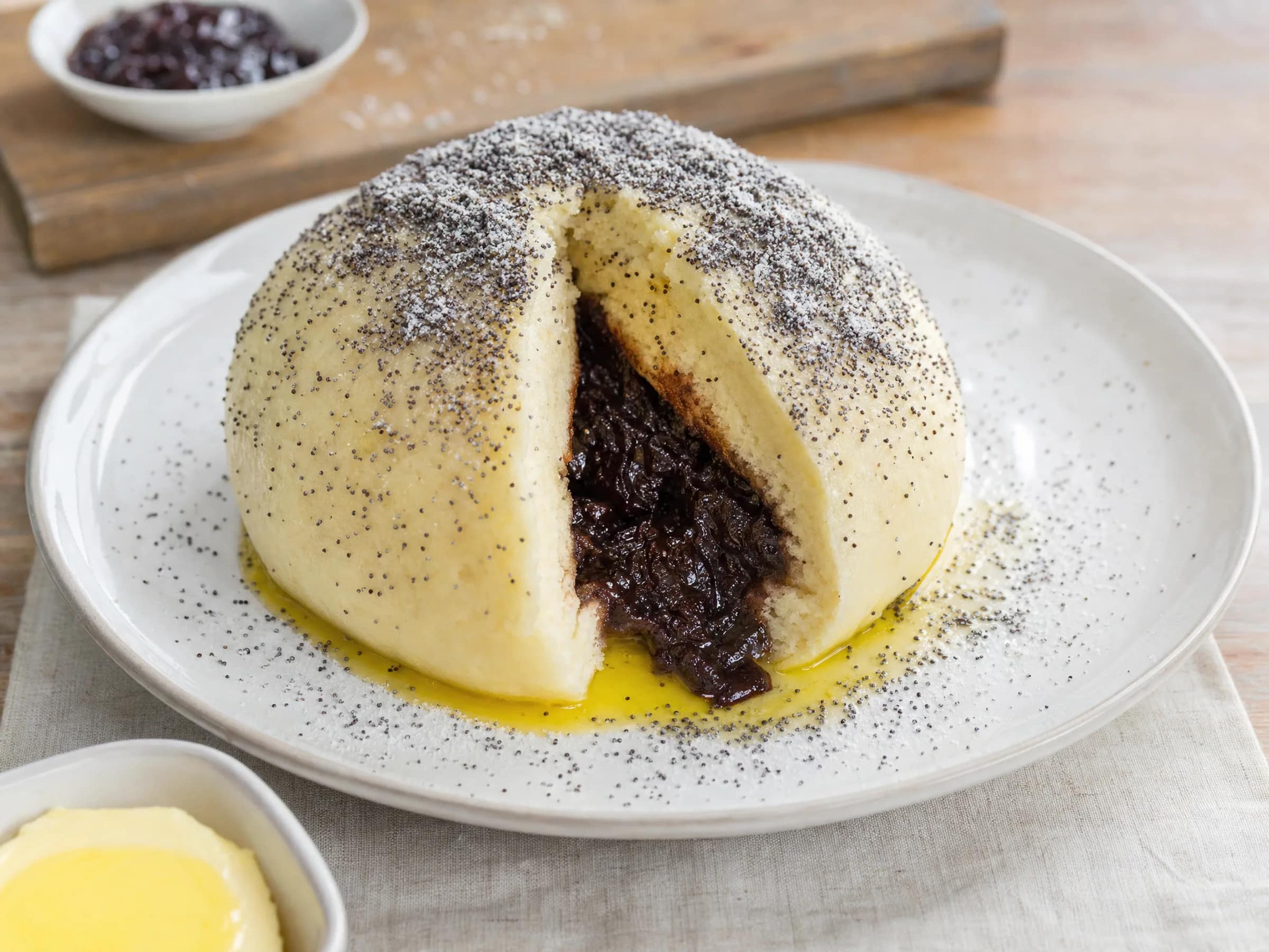 Germknödel mit Powidl