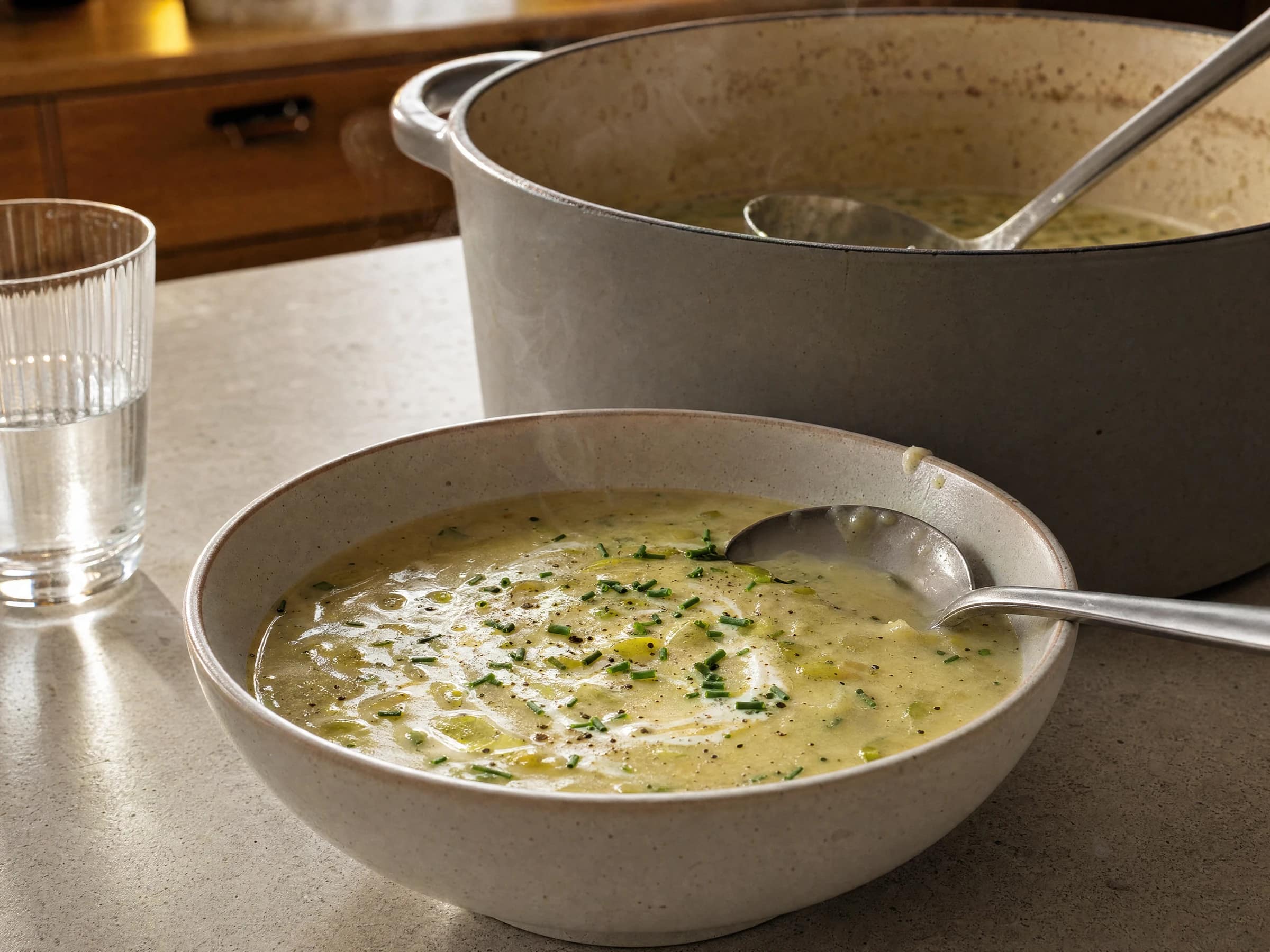 Kartoffel-Lauch-Suppe