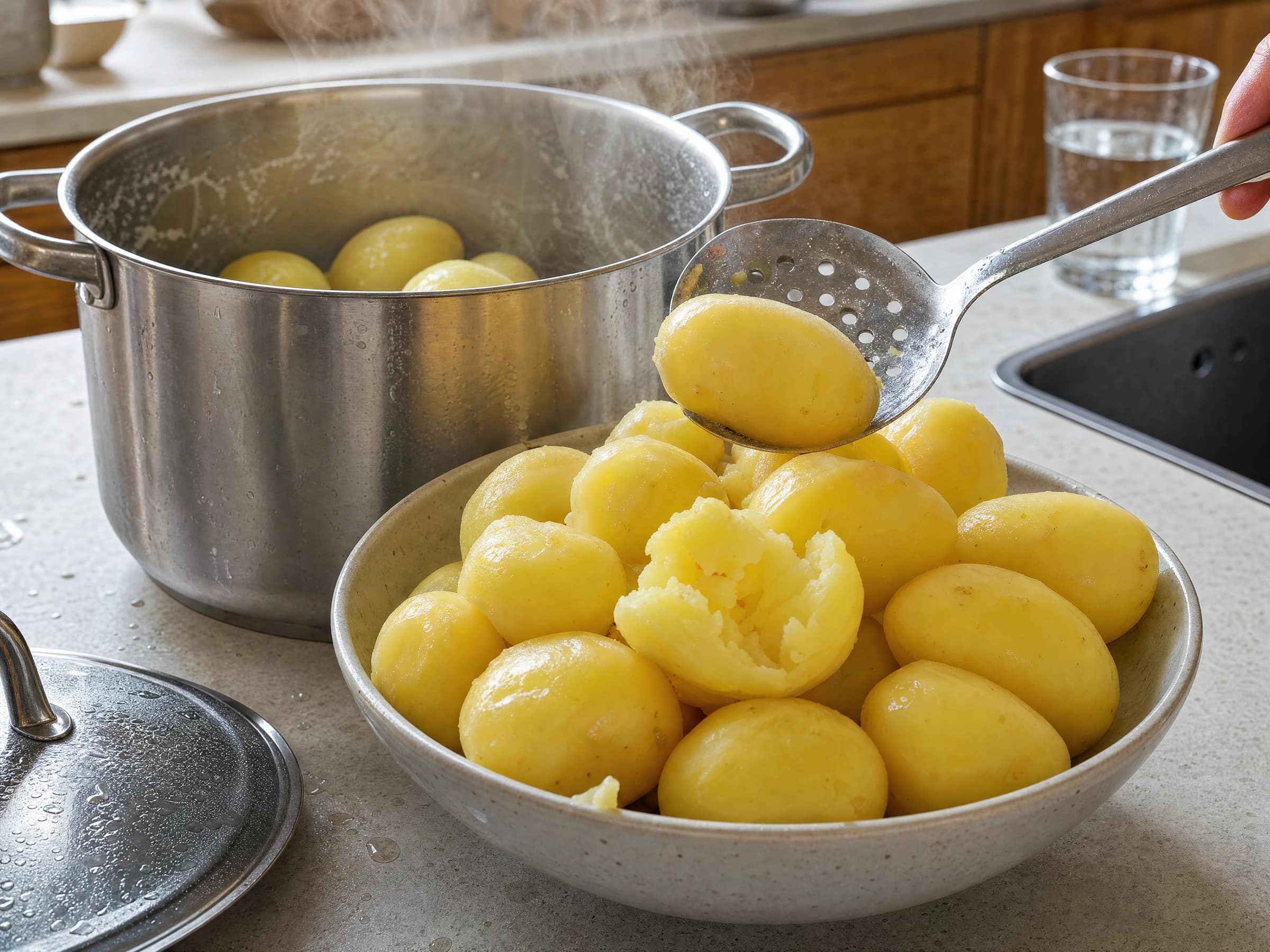 Kartoffeln kochen im Topf – Garzeit ohne Zerfallen