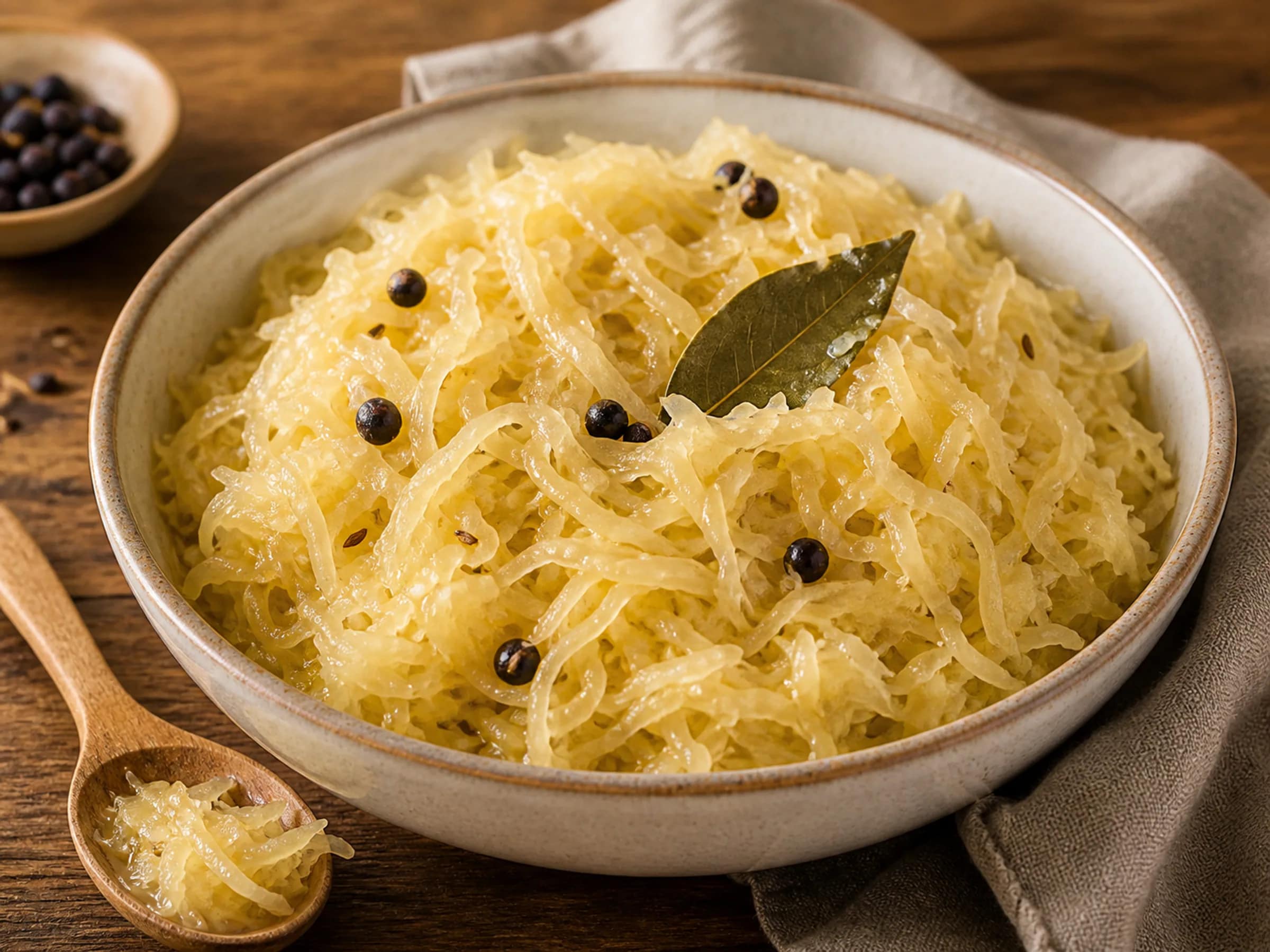 Sauerkraut im Glas fermentieren