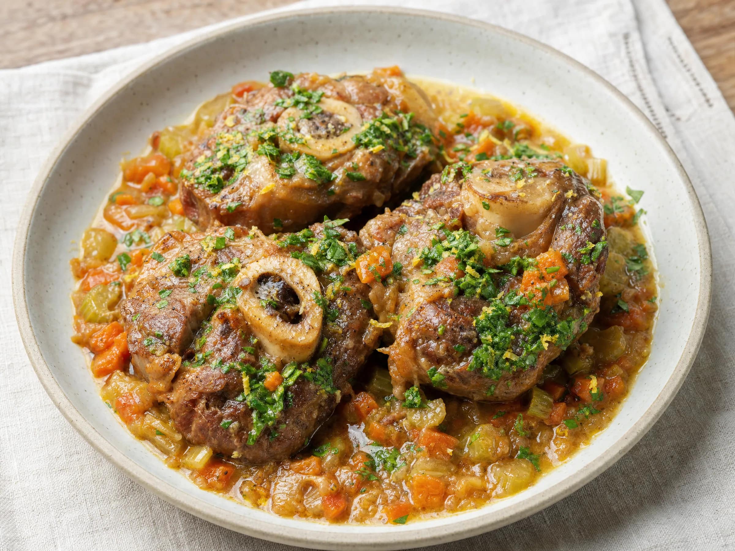 Ossobuco alla milanese mit Gremolata