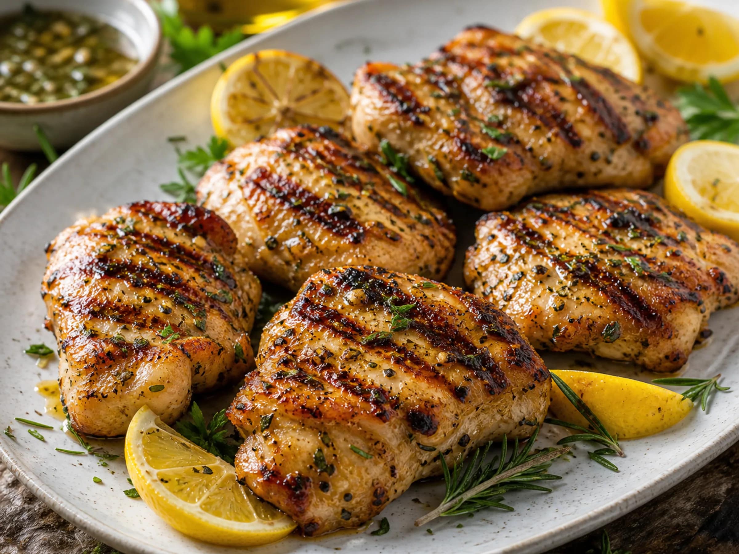 Pollo Fino aus der Pfanne mit Zitrone und Knoblauch