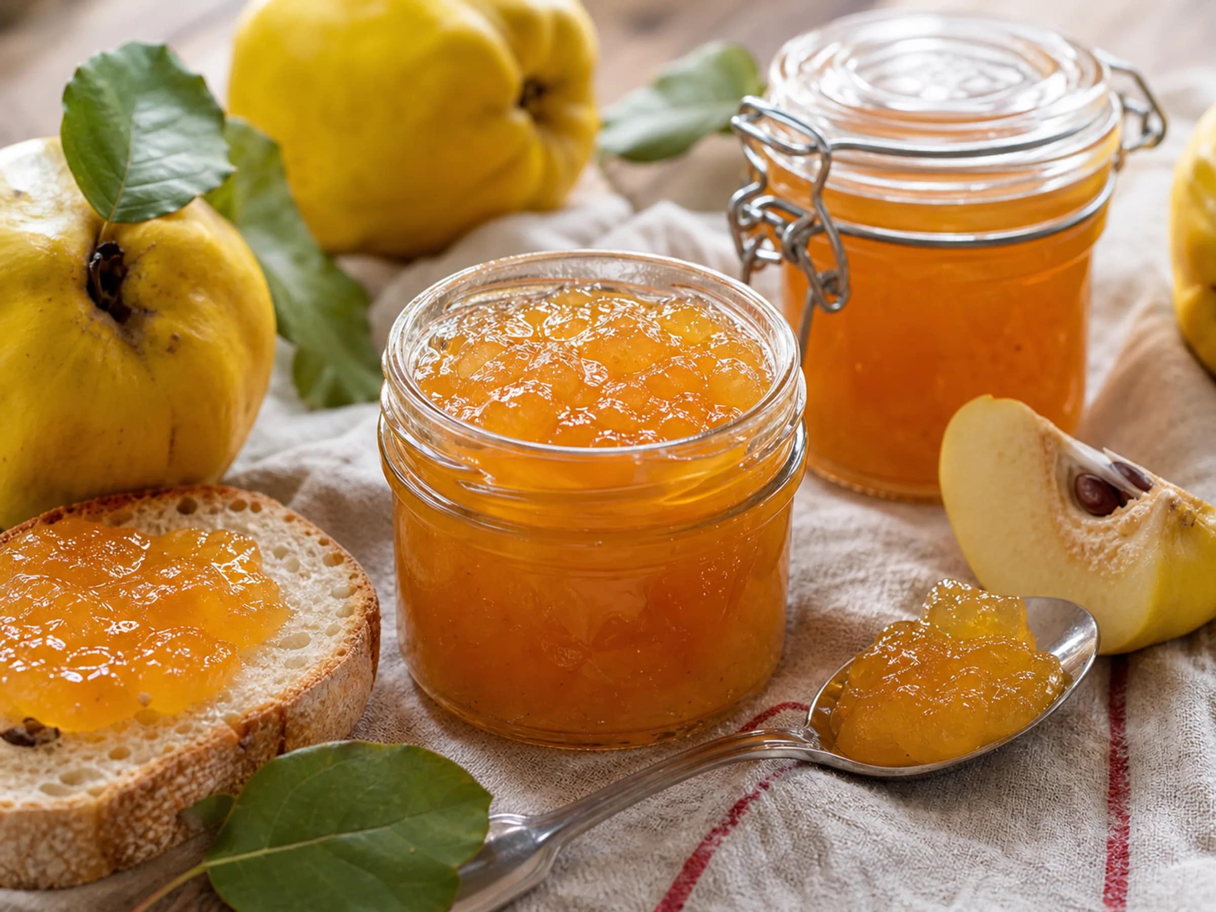 Quittenkonfitüre mit Vanille