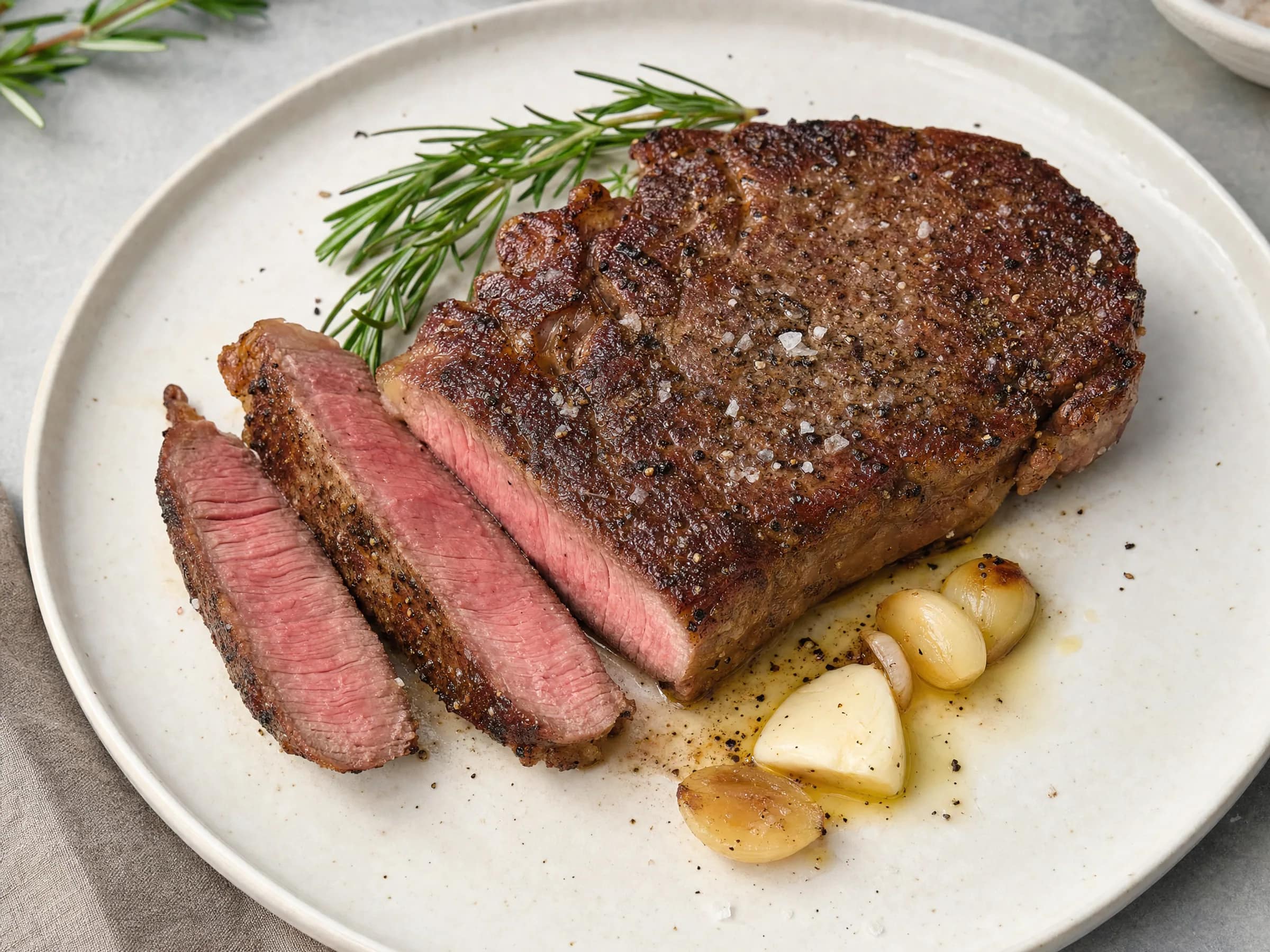 Rumpsteak braten – mit Kruste und Kerntemperatur