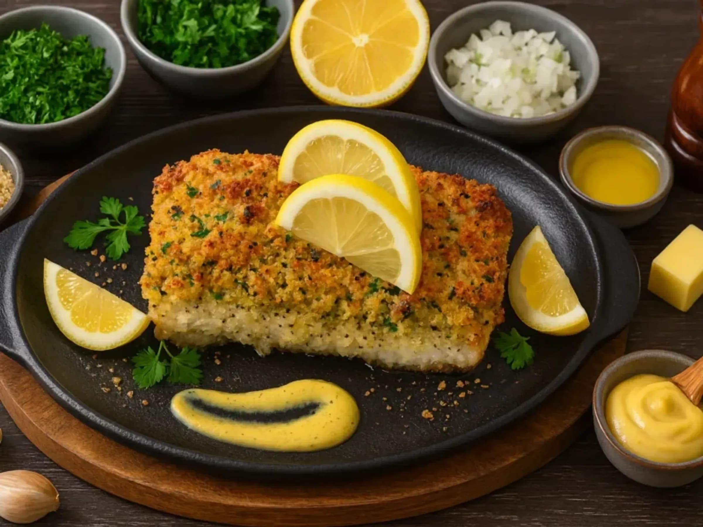 Schlemmerfilet à la Bordelaise