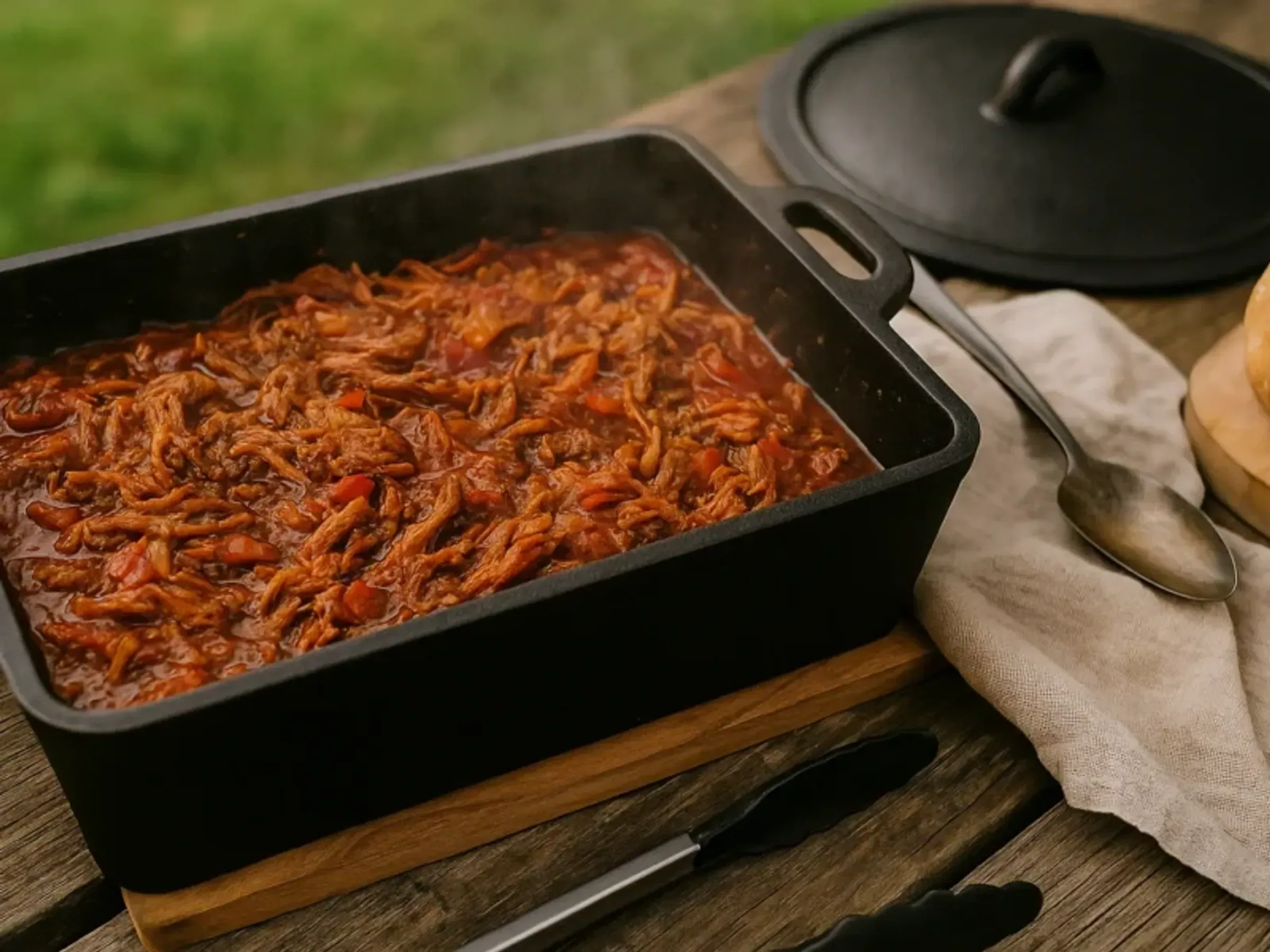 Colafleisch aus dem Dutch Oven