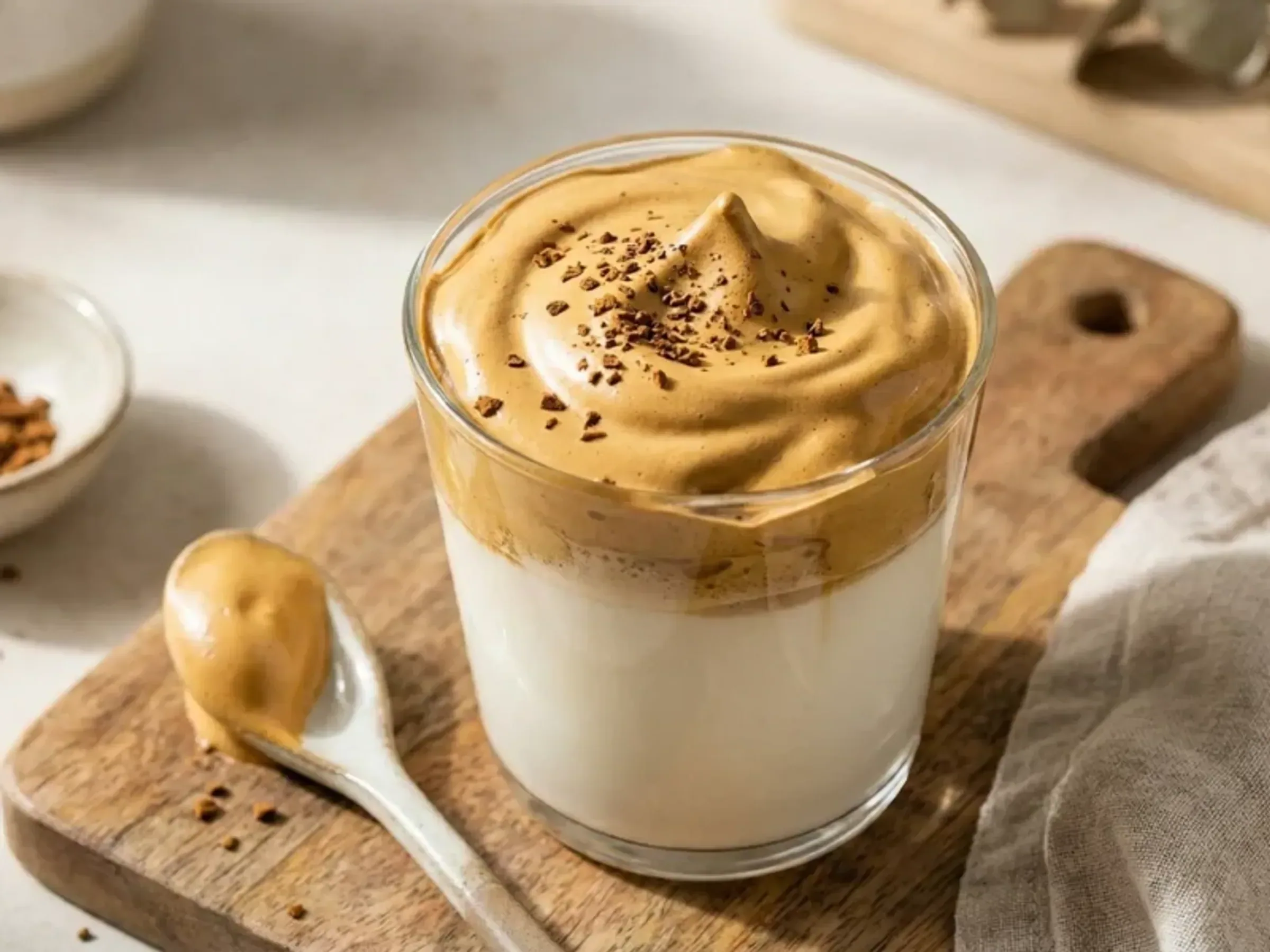 Dalgona Kaffee (Whipped Coffee)