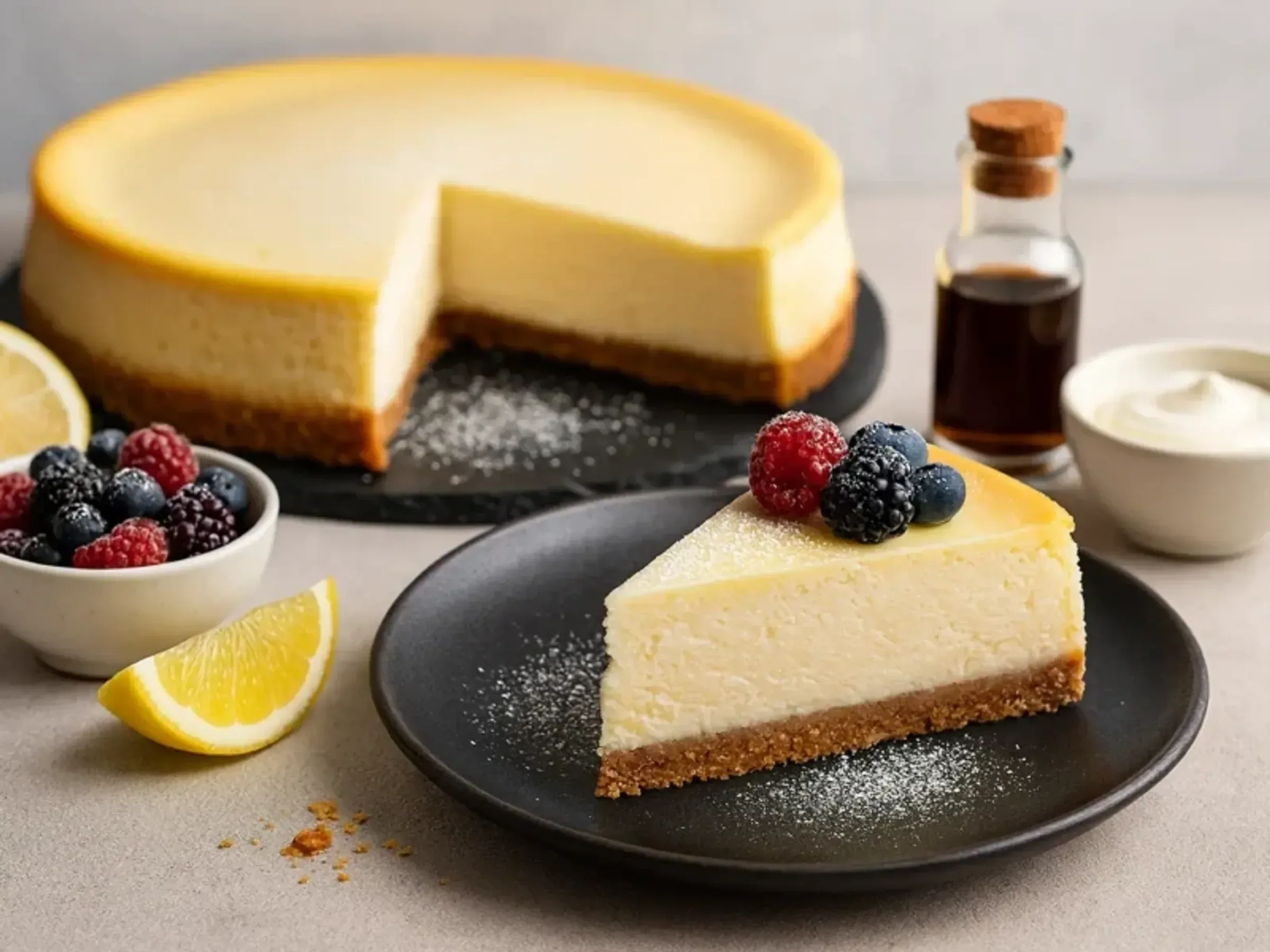 Klassischer New York Cheesecake