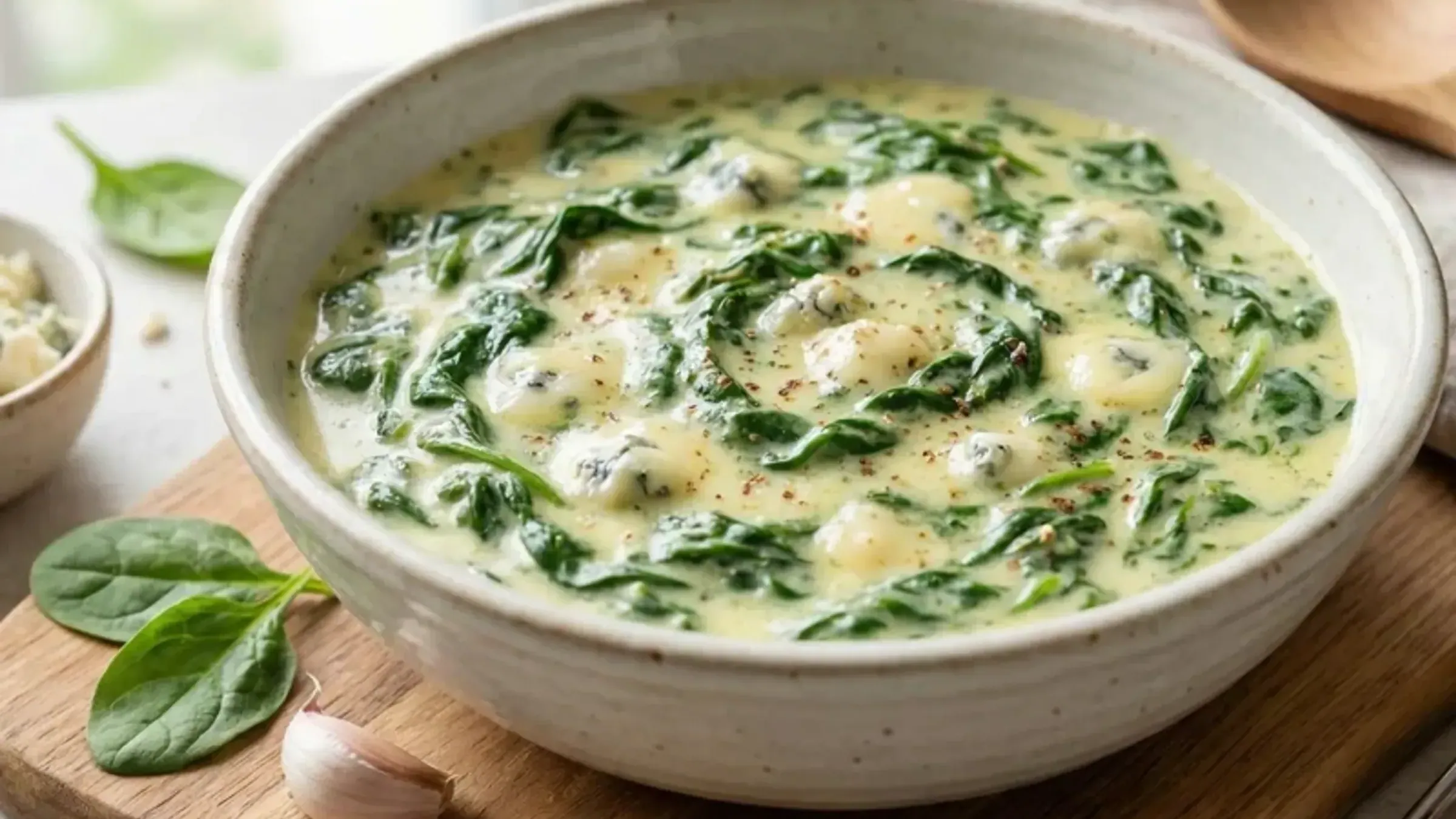 Spinat Gorgonzola Rezept