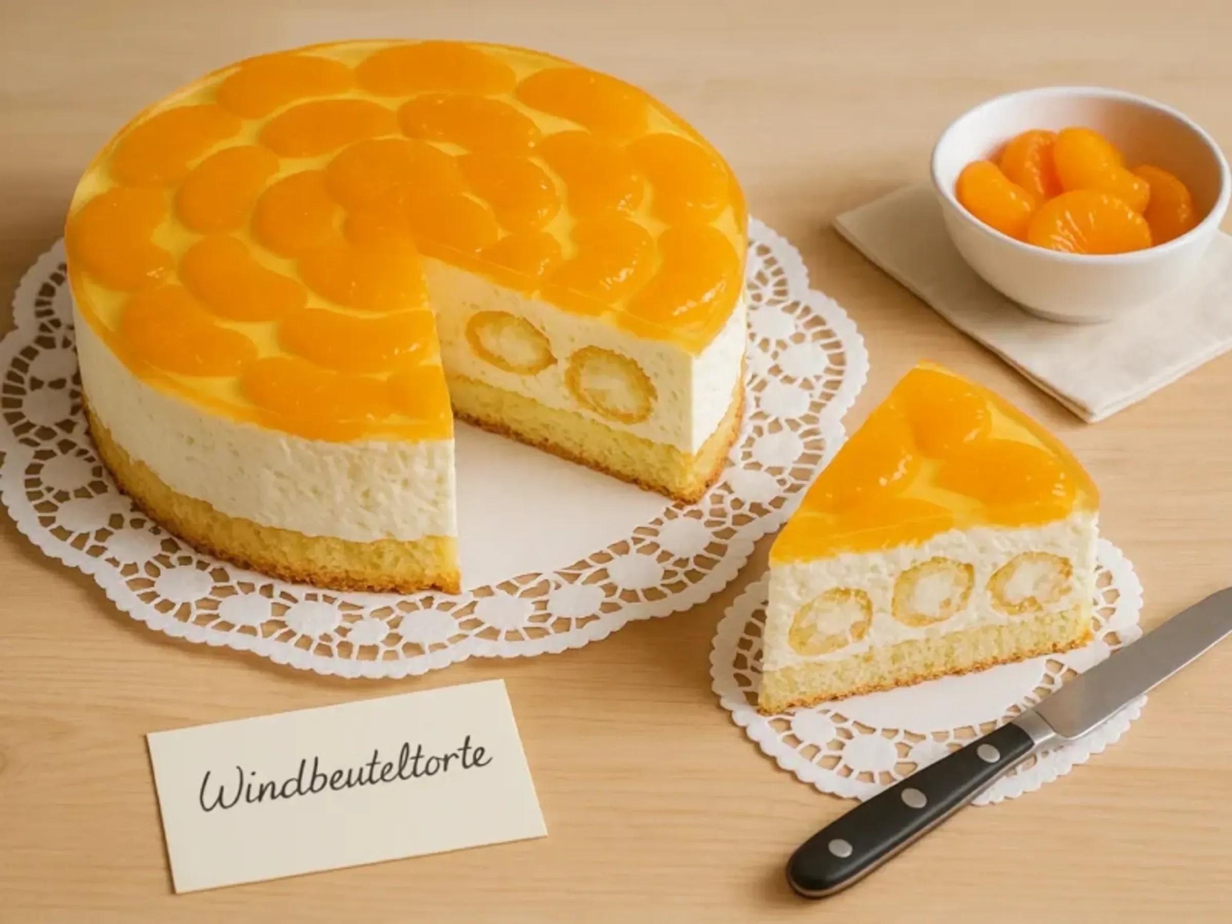 Windbeuteltorte nach Landfrauen-Art